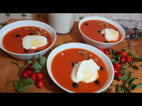 Desert de măceşe - Färsk Nyponsoppa - Swedish Rosehip  soup  @IulyaFoodStation Supa de macese