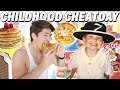Childhood Dream Cheat Day | Eating My Favorite Childhood Foods For 24 Hours