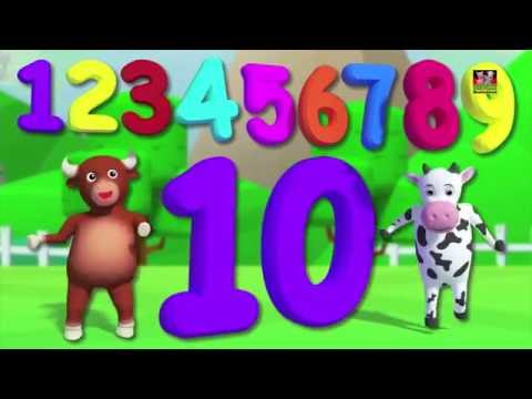 Zahlen Lied 1-100 | Zählen Zahlen | Kinder reimen | Kindervers | Numbers Song 1-100 | Learn Numbers