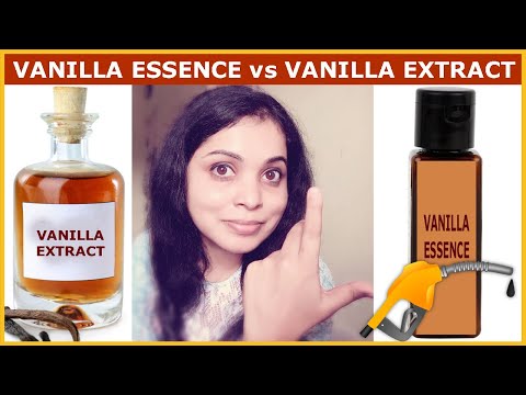 Difference between Vanilla Essence and Vanilla Extract / Vanilla Extract Vs Vanilla Essence