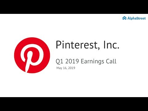 PINS Stock | Pinterest Q1 2019 Earnings Call Video
