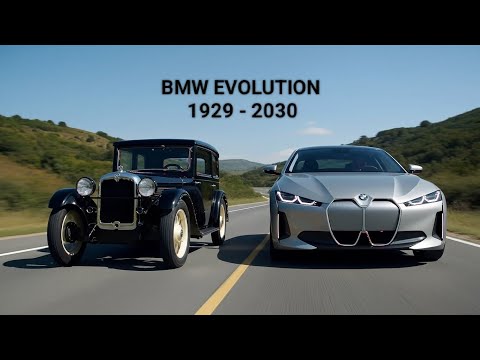 BMW Evolution | 1929 to 2050 | 120 Years of Transformation in 1 Minute