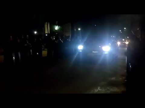 Belzer Rebbe’s Motorcade In Tiveria