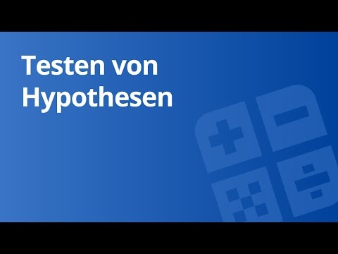 Testen von Hypothesen - einseitiger Signifikanztest - Beispiel | Mathematik