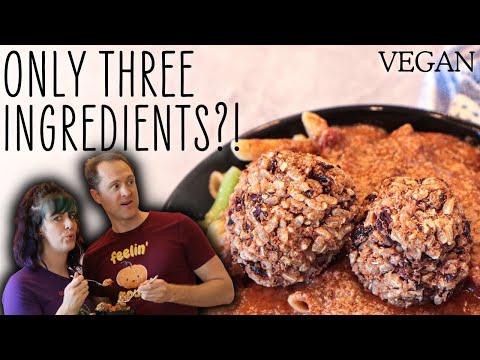 The EASIEST Vegan Meatballs EVER… Starchballs!