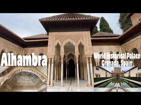 Best Preserved Alhambra Palace And Fortress In Granada, Spain | Major Attraction | Clava world trave