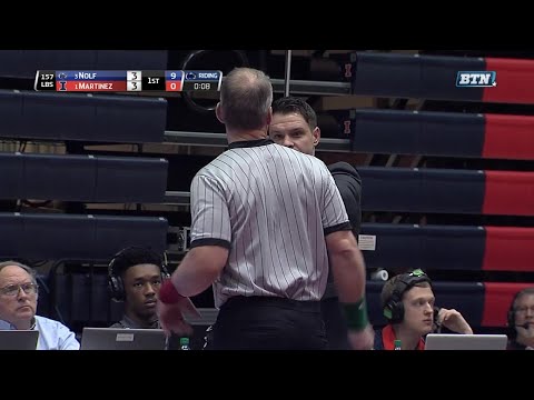 Big Ten Rewind: 2016 Wrestling - 157 LBs - Penn State's Jason Nolf vs. Illinois' Isaiah Martinez