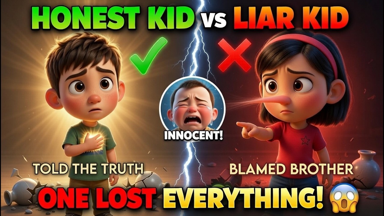 Honest Kid vs Liar Kid! | Learn Why Telling the Truth Matters!