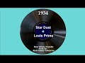 1934 Louis Prima - Star Dust (Louis Prima, vocal)