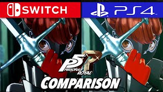 Persona 5 Royal Graphics Comparison (Switch VS PS4)