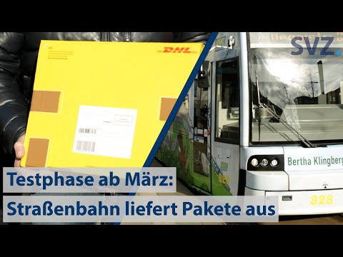 Paket mit der Straßenbahn - So will Schwerin das möglich machen