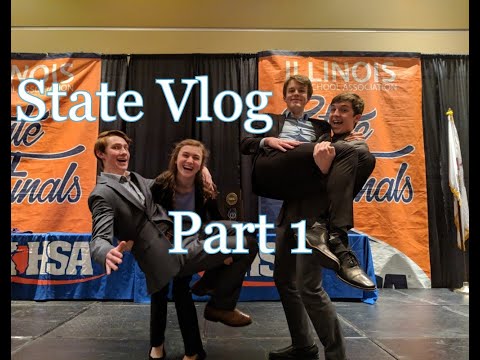IHSA Speech State Vlog | Day 1