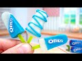 Satisfying Miniature OREO Ice Cream Decorating Mini Yummy Best Of Miniature Cooking Compilation