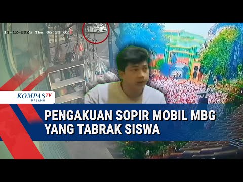 Pengakuan Sopir Mobil MBG yang Tabrak Siswa SD di Cilincing
