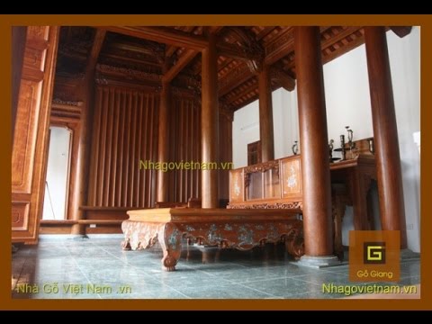 NHÀ GỖ HƯƠNG ĐẸP NHẤT ỨNG HOÀ, HÀ NỘI - Traditional Wooden House