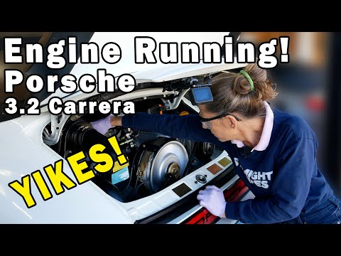 Budget eBay Porsche 3.2 Carrera Project Car! #28 - First Engine START!! (What Went Wrong??)