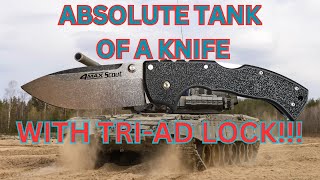 Unleashing the Beast: Cold Steel 4 Max Scout (Link in description for knife)