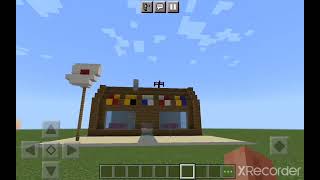 I built the Krusty Krab in Minecraft!!!!!!!