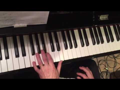 C jam blues piano tutorial