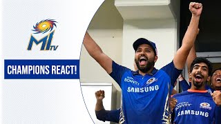 MI react after becoming Champions! | फाइनल के बाद टीम | Dream11 IPL 2020 Final