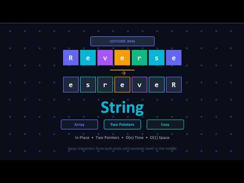 Reverse String Leetcode 344 Javascript Solution Dsa Hindi