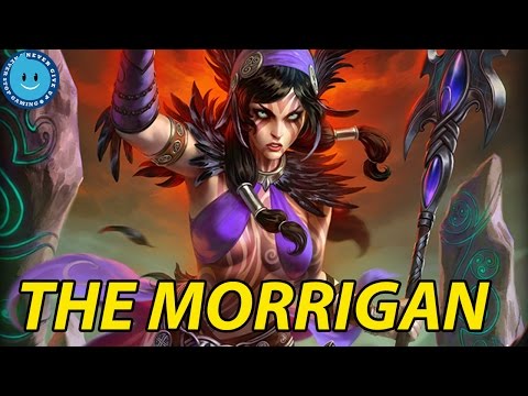 SMITE - The Morrigan Gameplay! INSTAKILL BUILD!