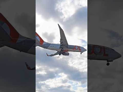 Pouso Avião da Gol e LATAM Aeroporto Internacional de Navegantes Santa Catarina