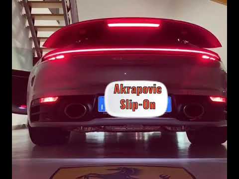 Porsche Carrera 992 Pse Exhaust vs Akrapovic slip-on
