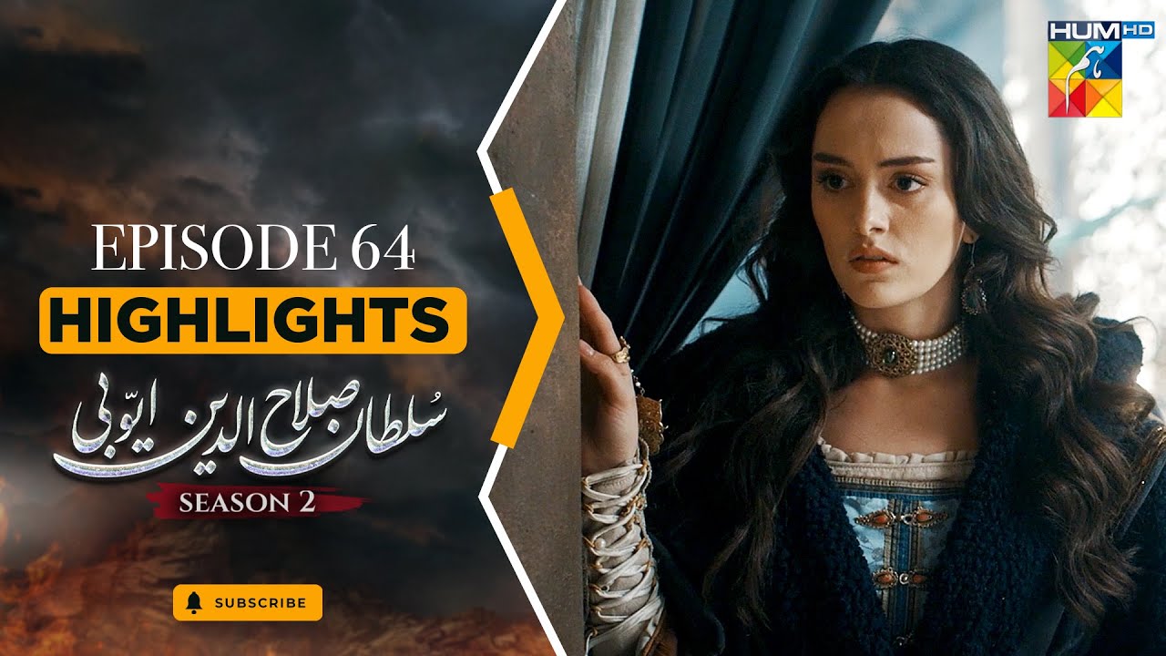 Sultan Salahuddin Ayyubi S2 - 𝗘𝗽 64 𝗛𝗜𝗚𝗛𝗟𝗜𝗚𝗛𝗧𝗦 -  HUM TV