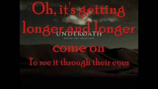 underoath you're ever so inviting lyrics