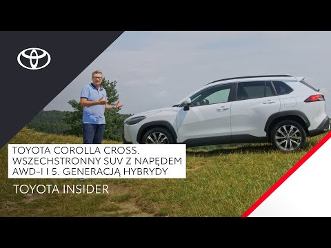 Toyota Corolla Cross. Wszechstronny SUV z napędem AWD-i i 5. generacją hybrydy | Toyota Insider