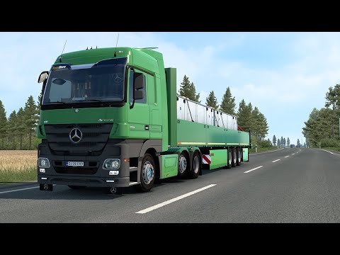 ETS2 1.40 - Euro Truck Simulator 2 - Mercedes Actros MP3 - Turku (FIN) to Oulu (FIN)