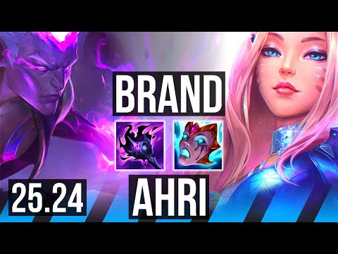 BRAND vs AHRI (MID) | KR Master | 25.24