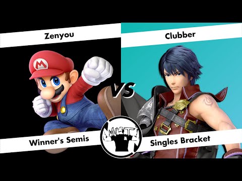 WASTED at TRANSPLANTS #2 - Winner's Semis - Zenyou (Mario) vs Clubber (Sheik/Chrom)