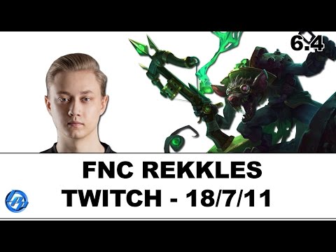 Fnatic Rekkles - Twitch vs Kog'maw - EUW Ranked