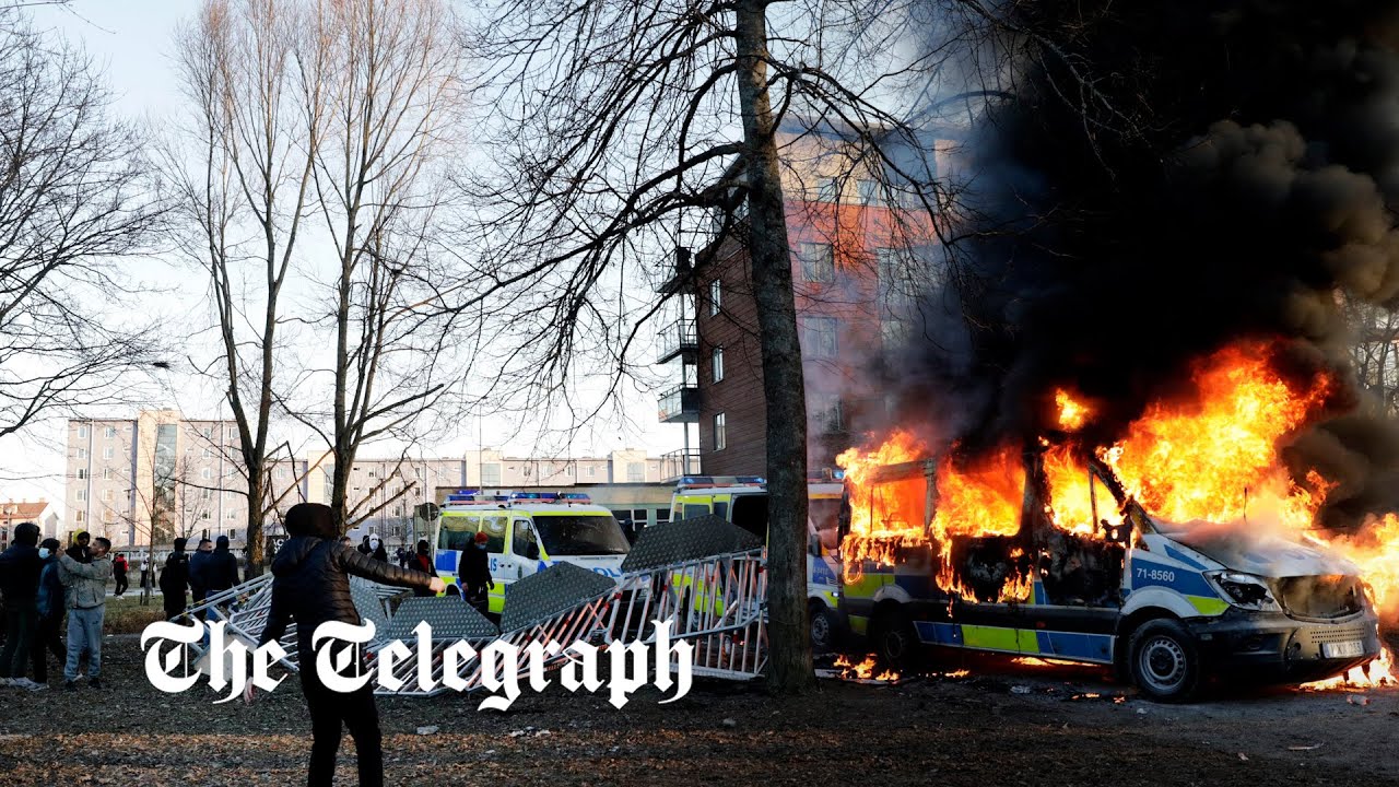 Watch: Far-right group's plan to burn Koran sparks riots in Sweden - Vimarsana News