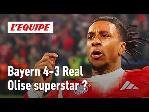 Bayern 4-3 Real : Olise, Upamecano, Kane... Qui est l'homme du match ?