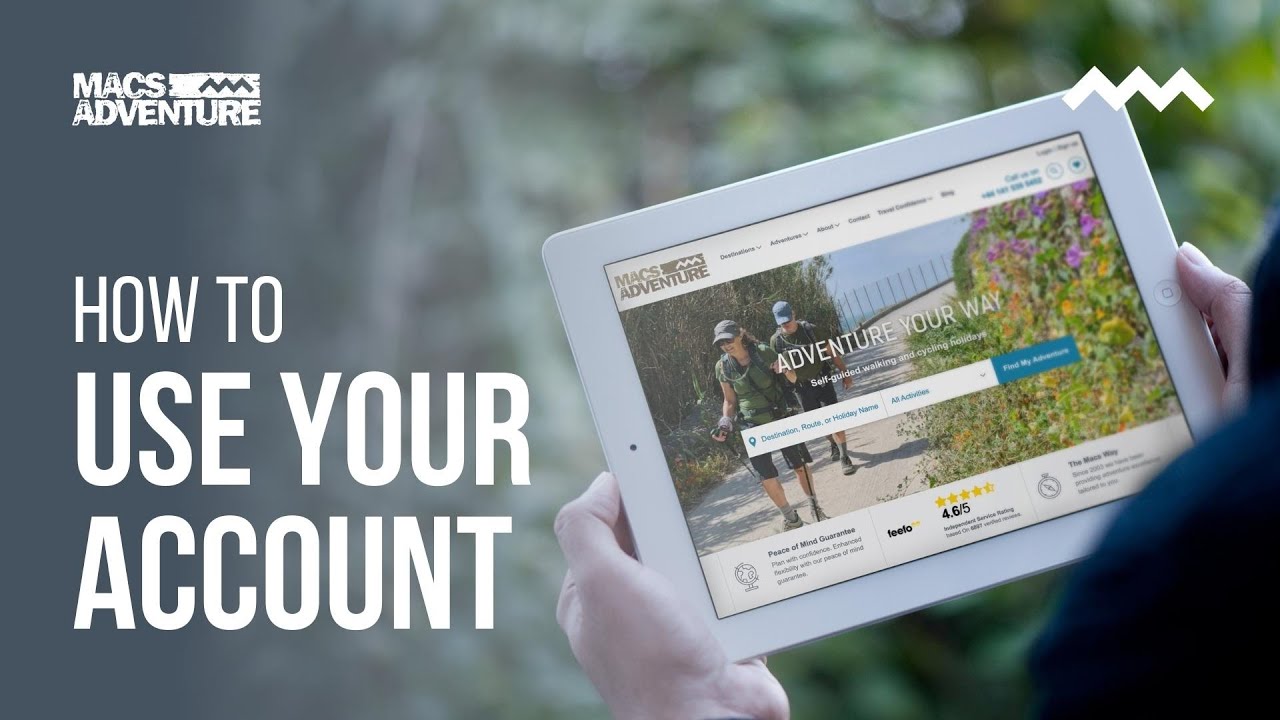 How To Use Your Account  |  Macs Adventure