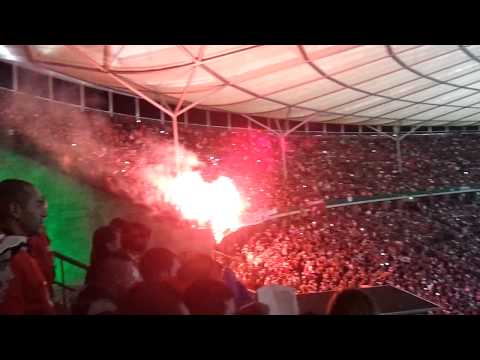 Deutschland-Türkei 8.10.2010 Bengalische Feuer Teil 2