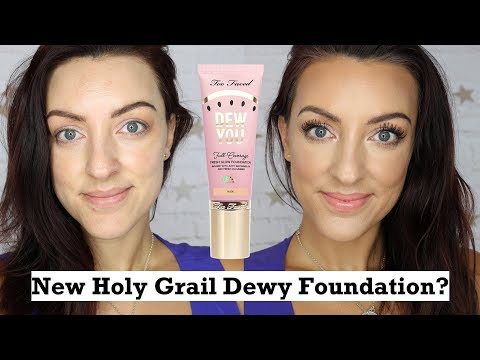 Too Faced Dew You Foundation Review | Holy Grail of Dewy Foundations?