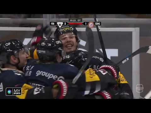 Fribourg-Gottéron - Genève-Servette HC 2-1 OT (1-0; 0-1; 0-0)