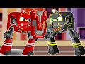Supercar Rikki Saves The City From The Transformer AI Super Robot XI