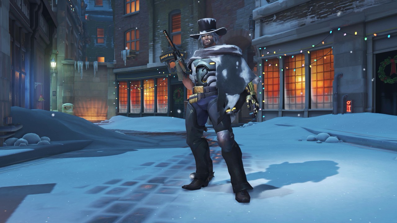 [Overwatch] Christmas animated wallpaper [Mccree] - 1440@60FPS