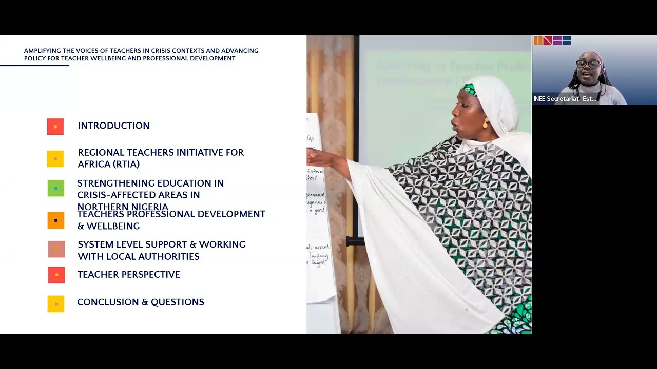 Amplifying Teachers' Voices and Advancing Policy for Teacher Wellbeing and Professional Development