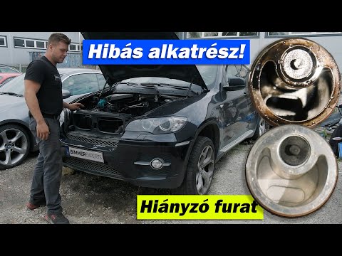 BMW X6 új hőcserélő: olajfurat nélkül – olajnyomás-teszt mentett meg (majdnem motorkár) +  S1000 RR