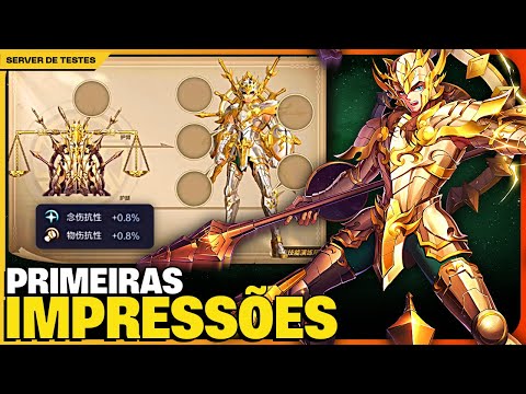 ♎🐉 TIME SANGRAMENTO MAIS AGRESSIVO !! CR DOHKO DIVINO - PRIMEIRAS IMPRESSÕES SERVIDOR TESTES !! 🐉♎