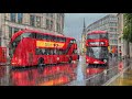 London Rainy Day Walk 2025 ️ Famous Sights Tower Bridge To The City Of London 4K HDR
