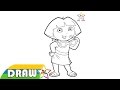 Dora The Explorer Drawing 001 Dora The Explorer Episodes For Children Coloring Nick Jr 2015