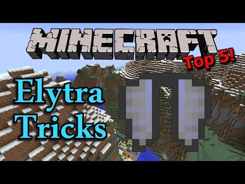 Minecraft Top 5 Elytra Tricks and Tips