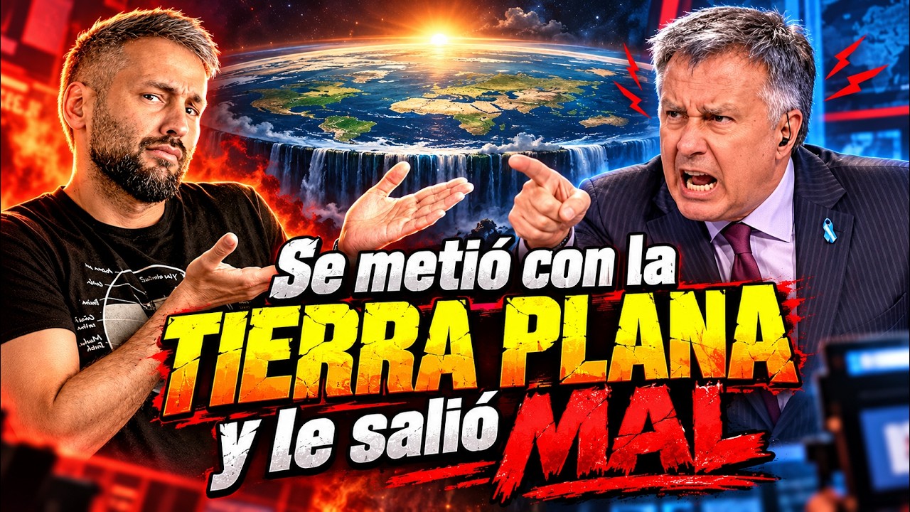 Se metio con la Tierra Plana y le salio Mal // Rolando Graña